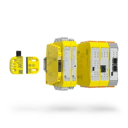 Safety relay modules and sensors